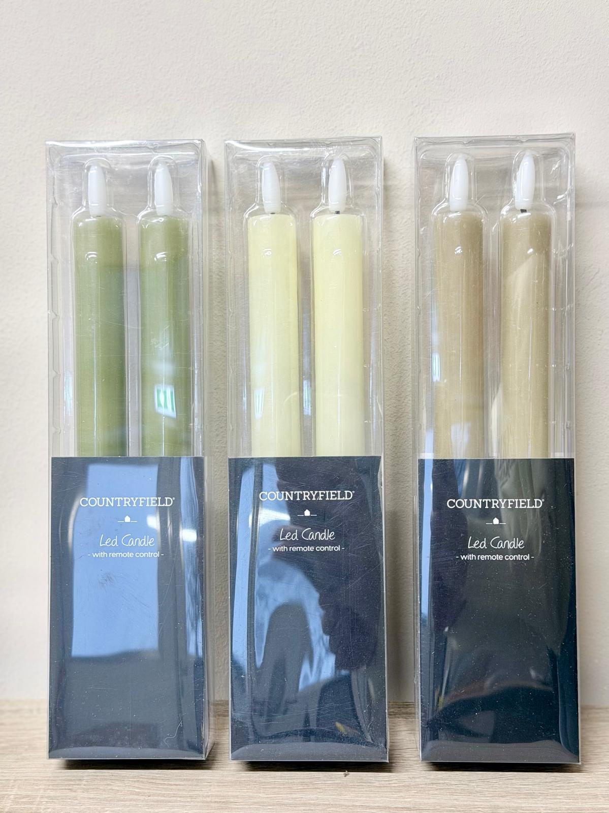 LED kaarsen Counrtyfield - DYNA WOONDECORATIE