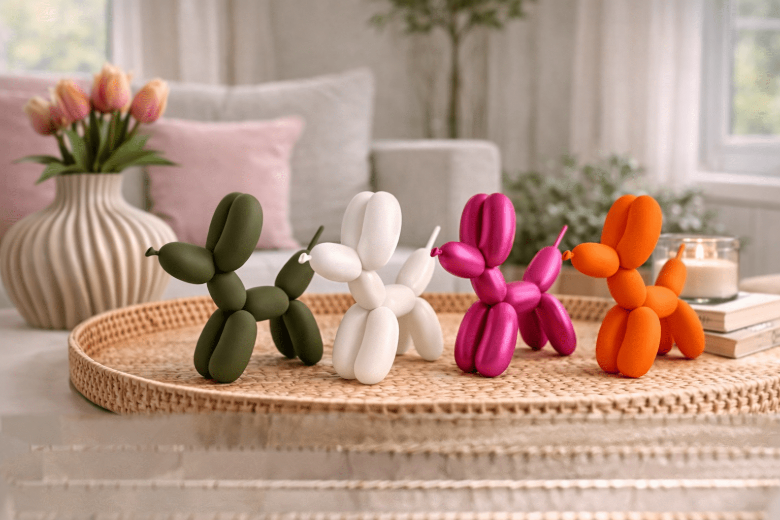 3D balloon dog - DYNA WOONDECORATIE