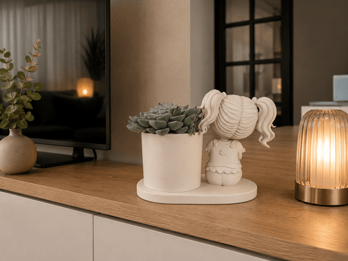 3D bloemenpotje “bedankt voor het leuke jaar” - DYNA WOONDECORATIE