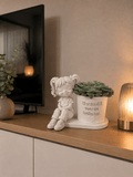 3D bloemenpotje “bedankt voor het leuke jaar” - DYNA WOONDECORATIE