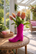 3D cowboylaars vaas - DYNA WOONDECORATIE