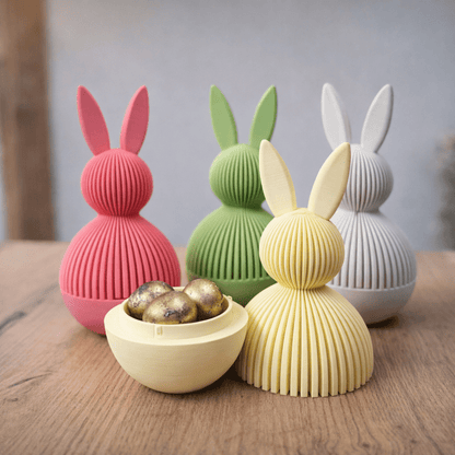 3D decoratief paashaasje - DYNA WOONDECORATIE