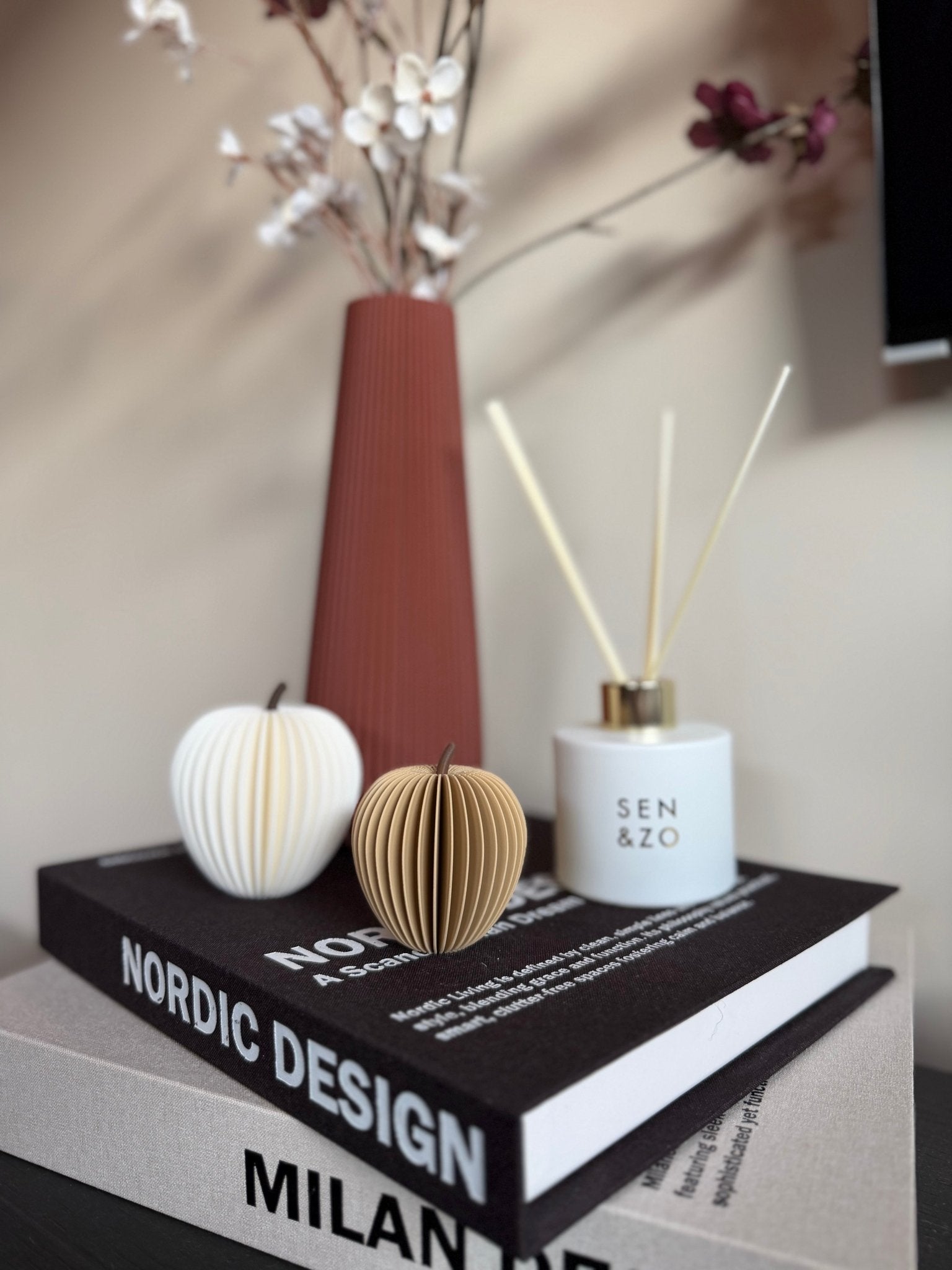 3D decoratieve appel - DYNA WOONDECORATIE