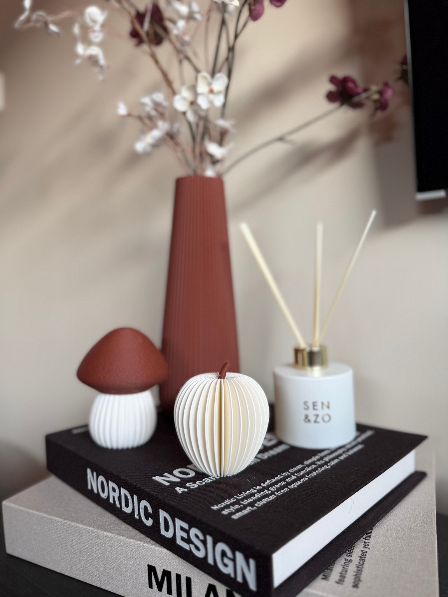 3D decoratieve appel - DYNA WOONDECORATIE