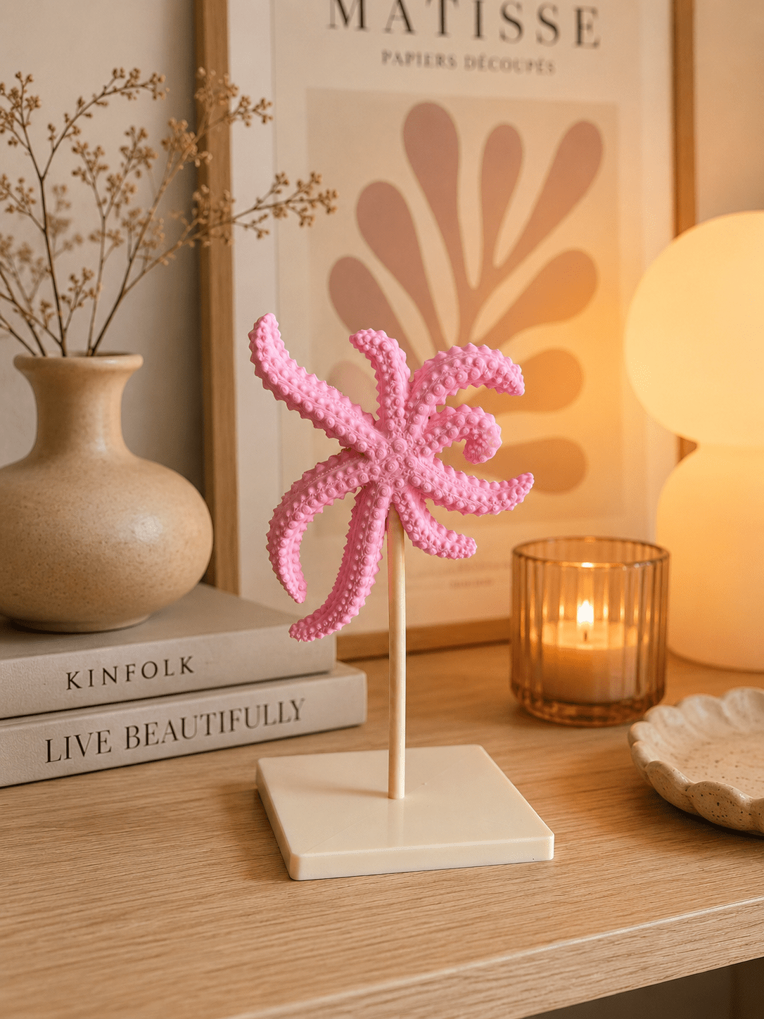 3D ornament zeester - DYNA WOONDECORATIE
