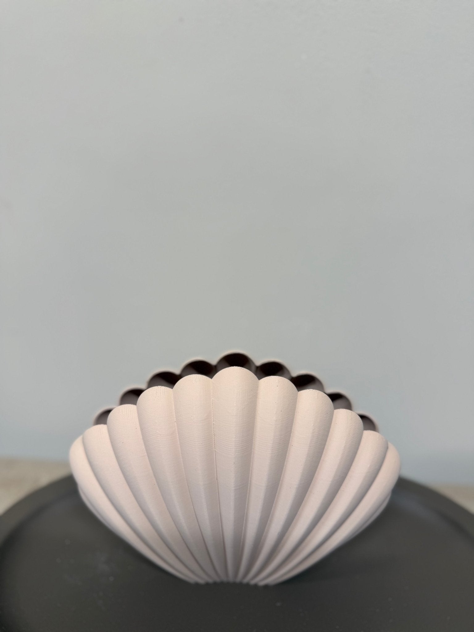 3D Shell Vase ‘soft pink’ - DYNA WOONDECORATIE