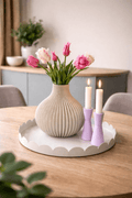 3D spiraal vaas ‘Maeve’ - DYNA WOONDECORATIE