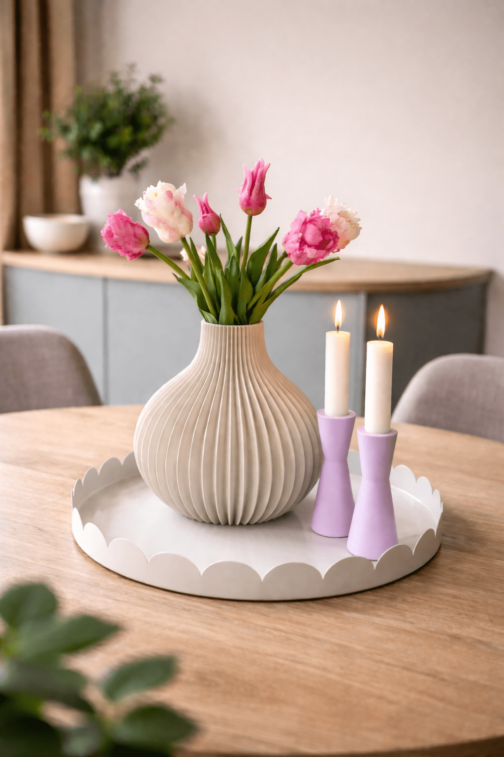 3D spiraal vaas ‘Maeve’ - DYNA WOONDECORATIE