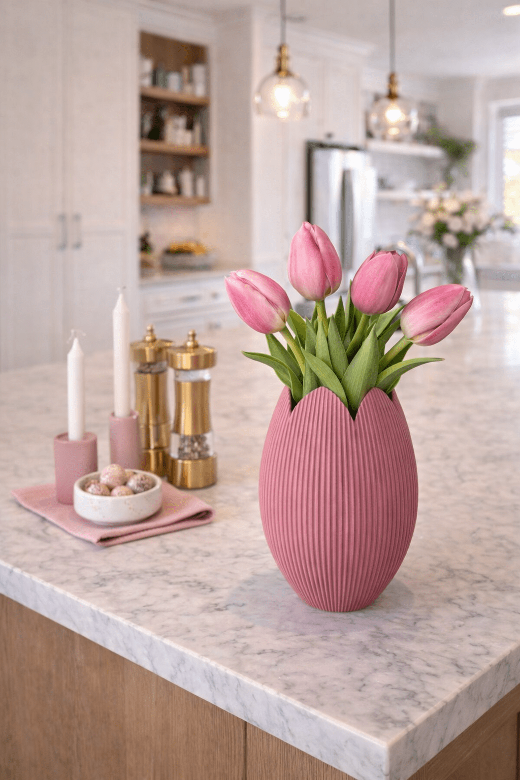 3D tulpenvaas - DYNA WOONDECORATIE