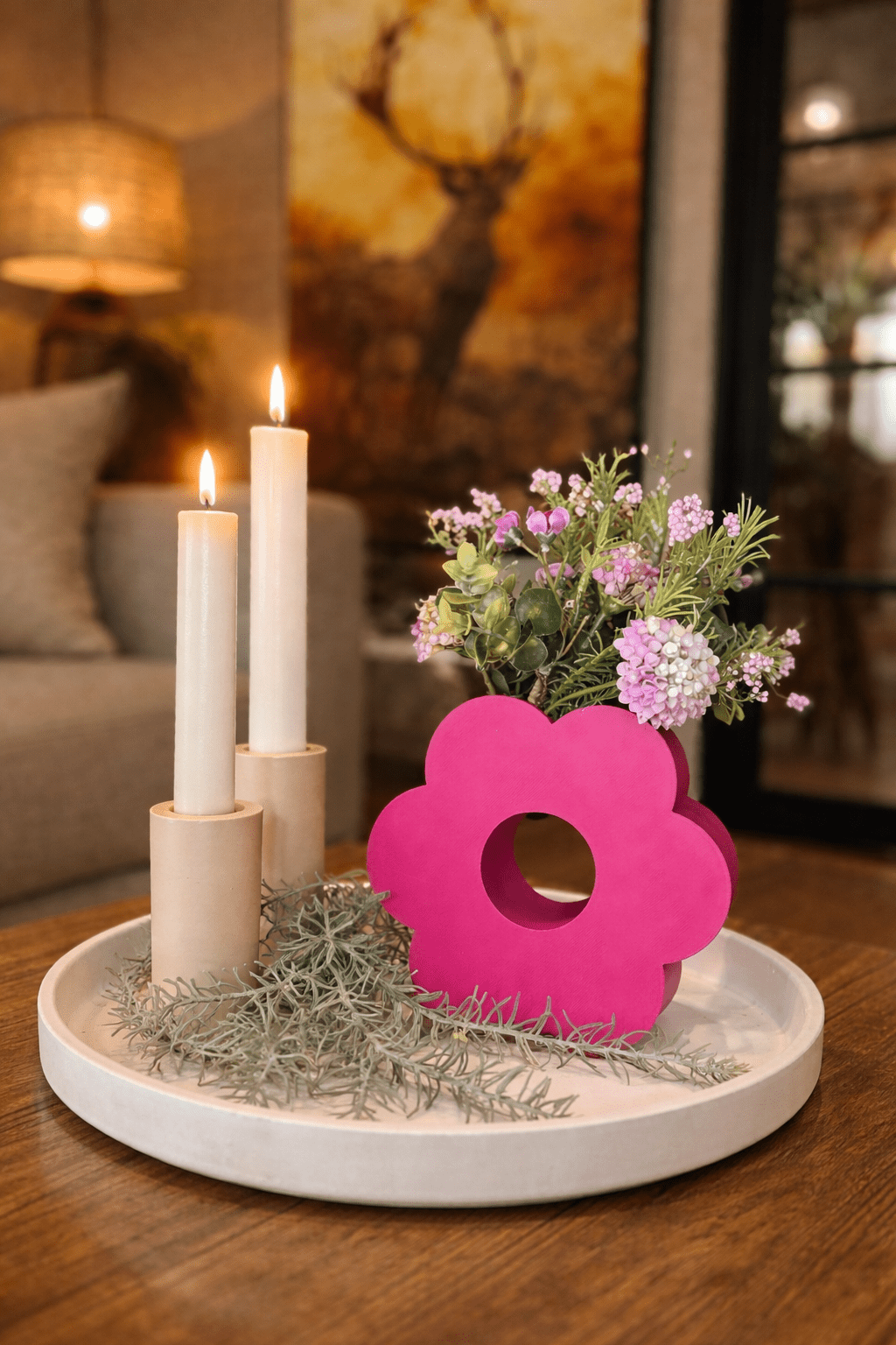 3D vaas ‘bloem’ - DYNA WOONDECORATIE