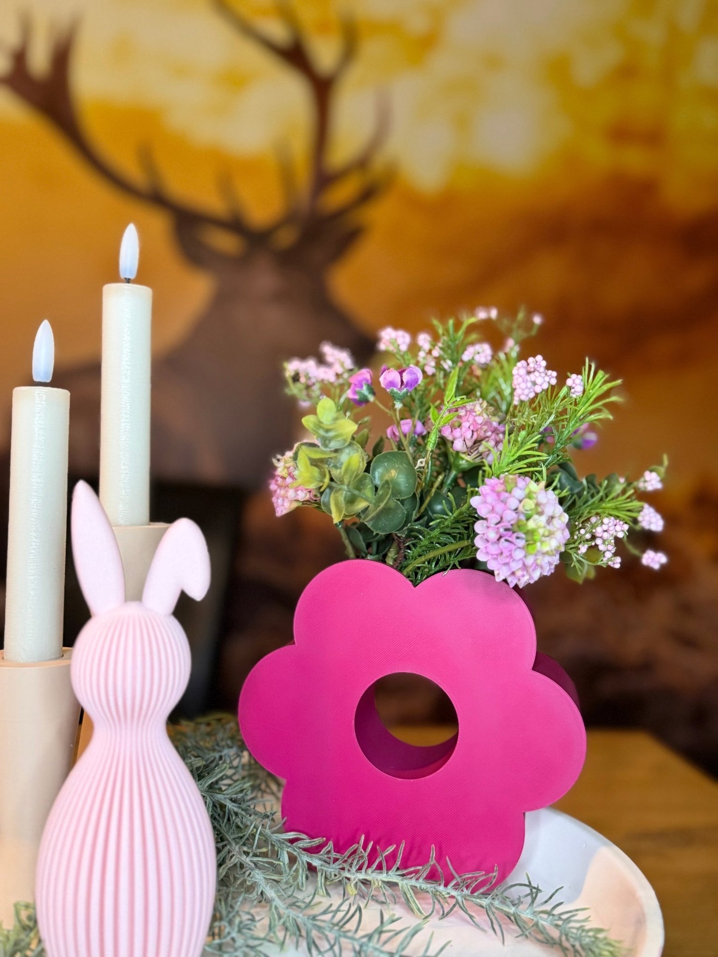 3D vaas ‘bloem’ - DYNA WOONDECORATIE