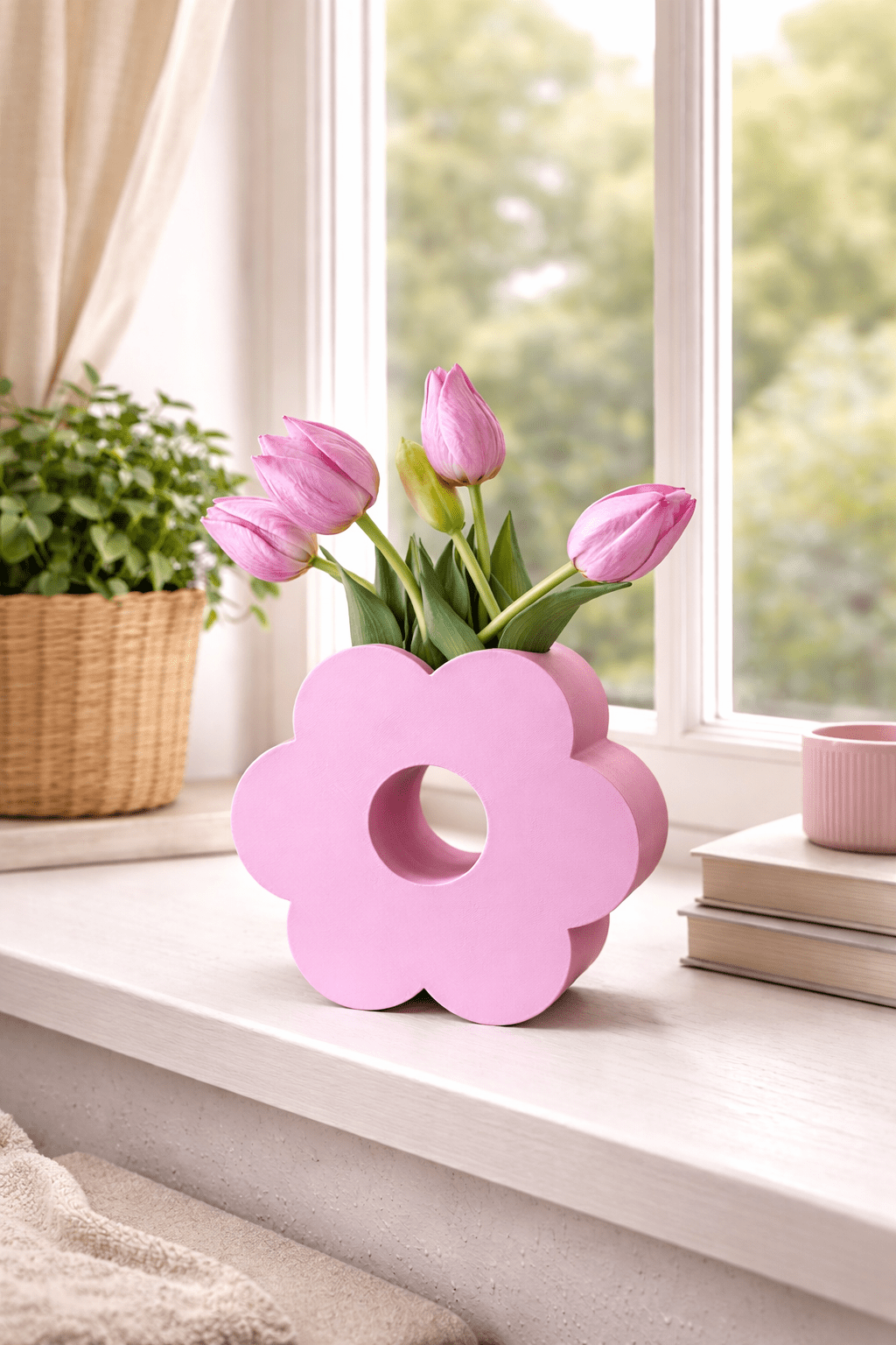 3D vaas ‘Bloem’ - DYNA WOONDECORATIE