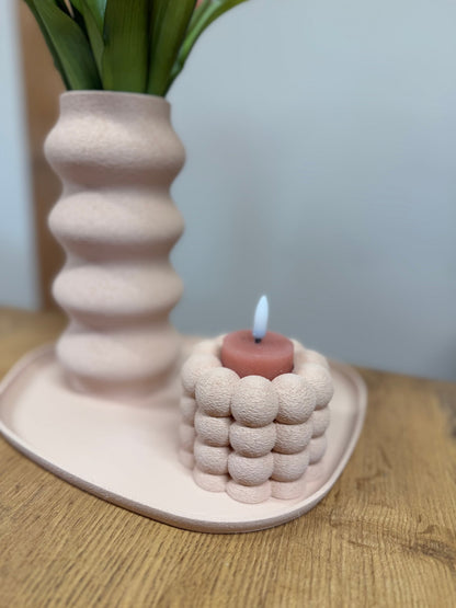 3D waxinelichthouder - DYNA WOONDECORATIE