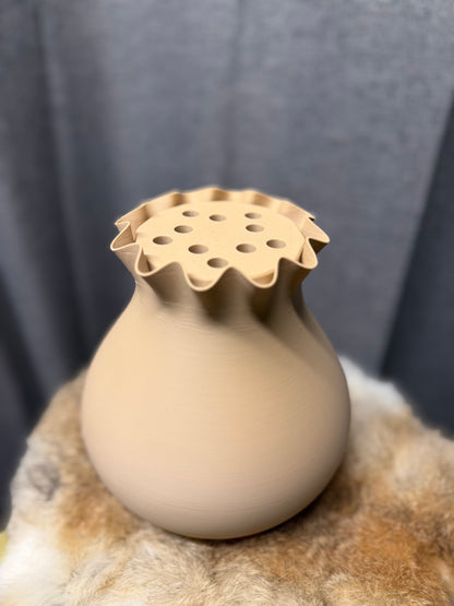 3D vaas met bloemenverdeler