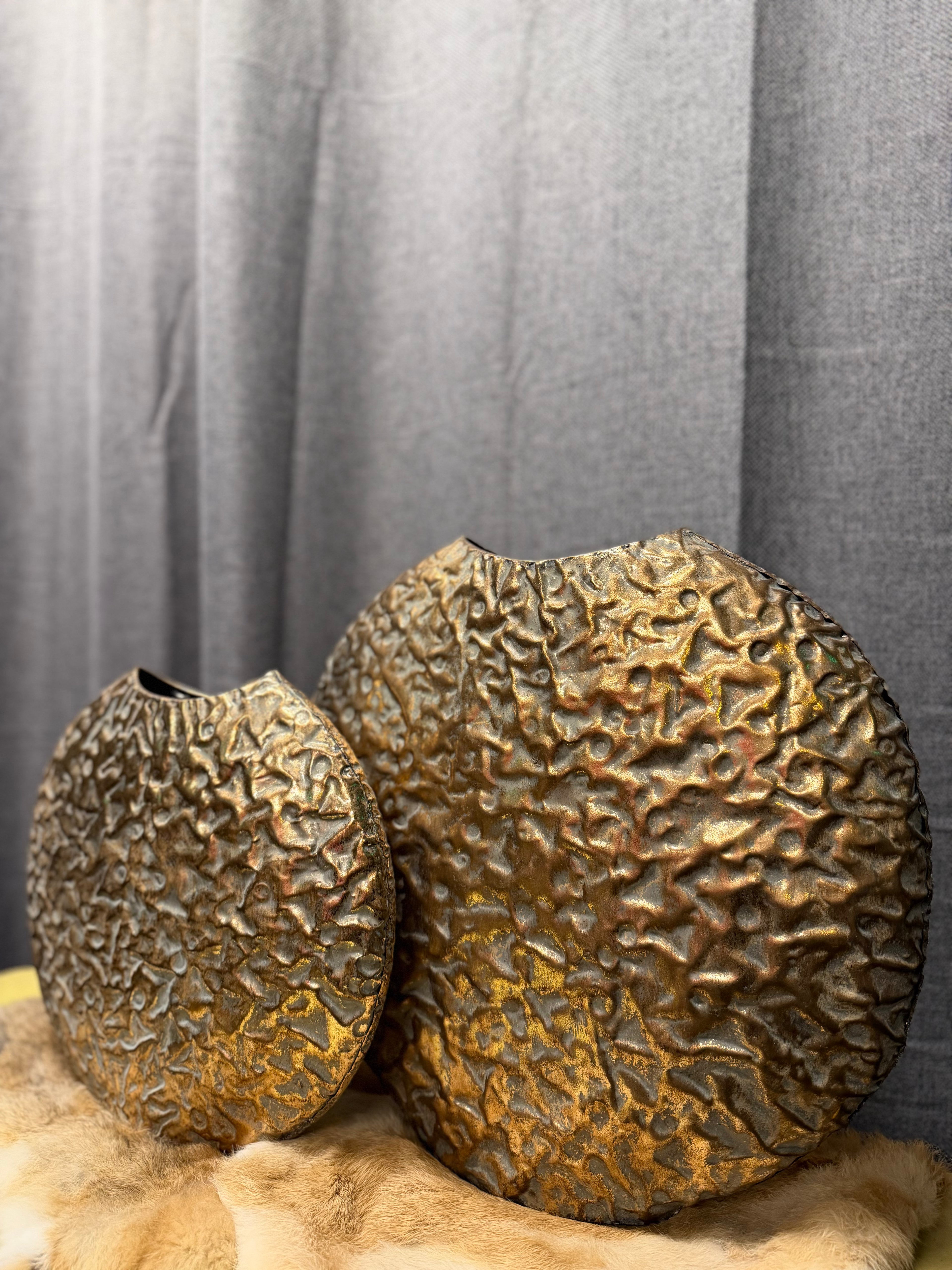 Countryfield decoratieve gouden vaas (meerdere maten)