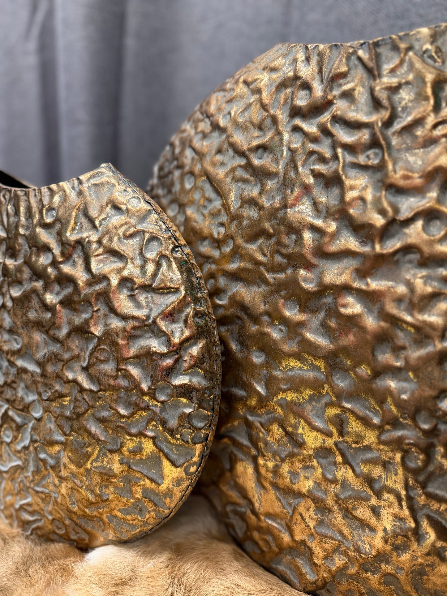 Countryfield decoratieve gouden vaas (meerdere maten)