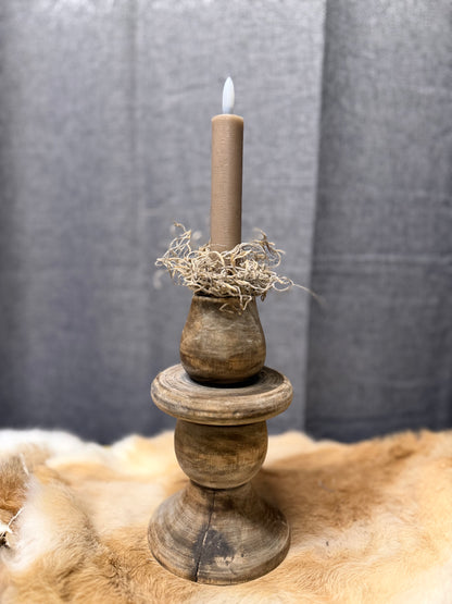 Houten kandelaar maat S