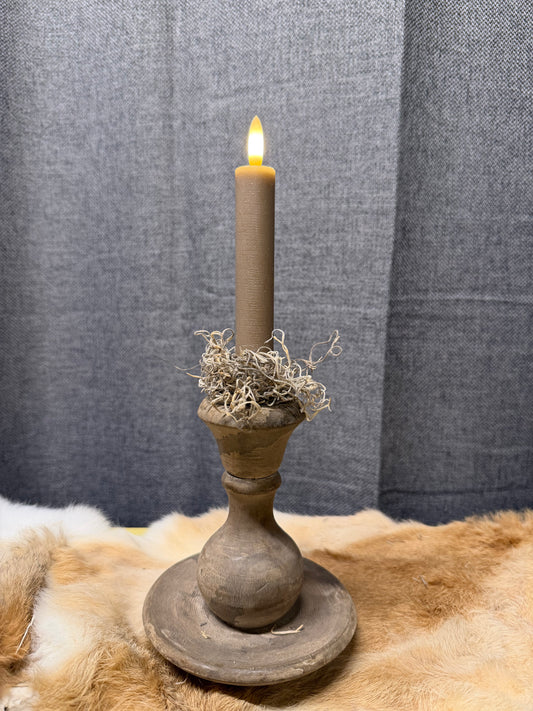 Houten kandelaar maat XS