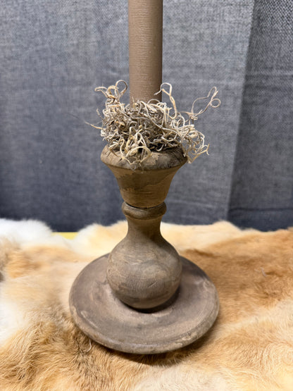 Houten kandelaar maat XS