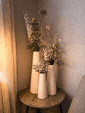 Beige vaas (meerdere maten) - DYNA WOONDECORATIE