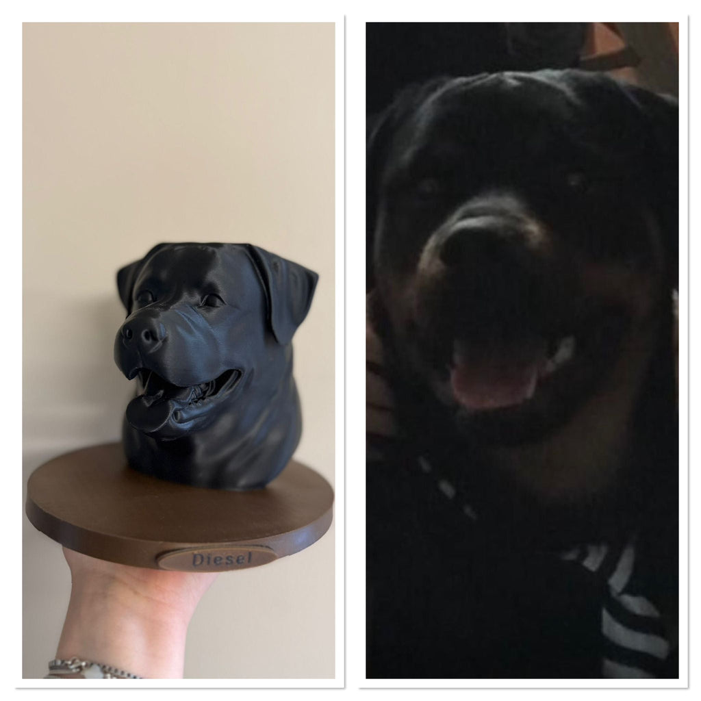 Gepersonaliseerd 3D beeldje van jouw dier - DYNA WOONDECORATIE
