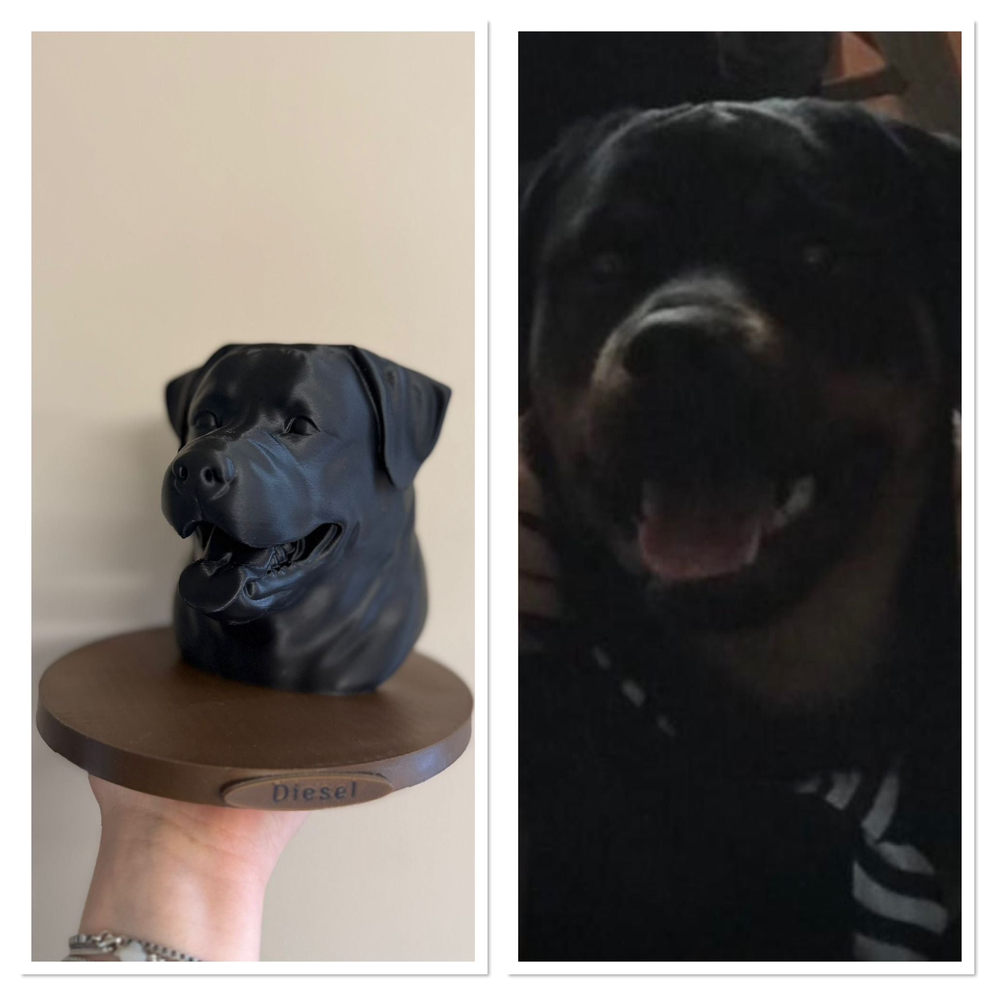 Gepersonaliseerd 3D beeldje van jouw dier - DYNA WOONDECORATIE
