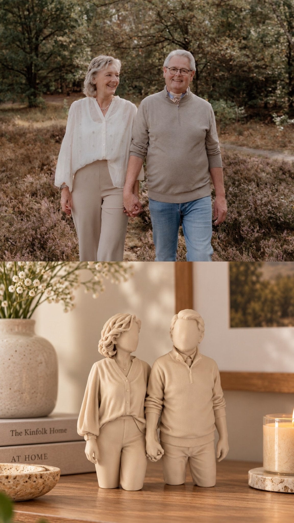 Gepersonaliseerd 3D beeldje van jouw gezin of familie - DYNA WOONDECORATIE