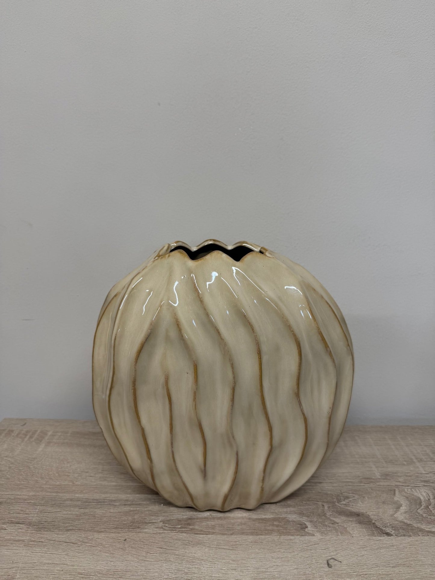 Keramische vaas ‘Elif’ - DYNA WOONDECORATIE