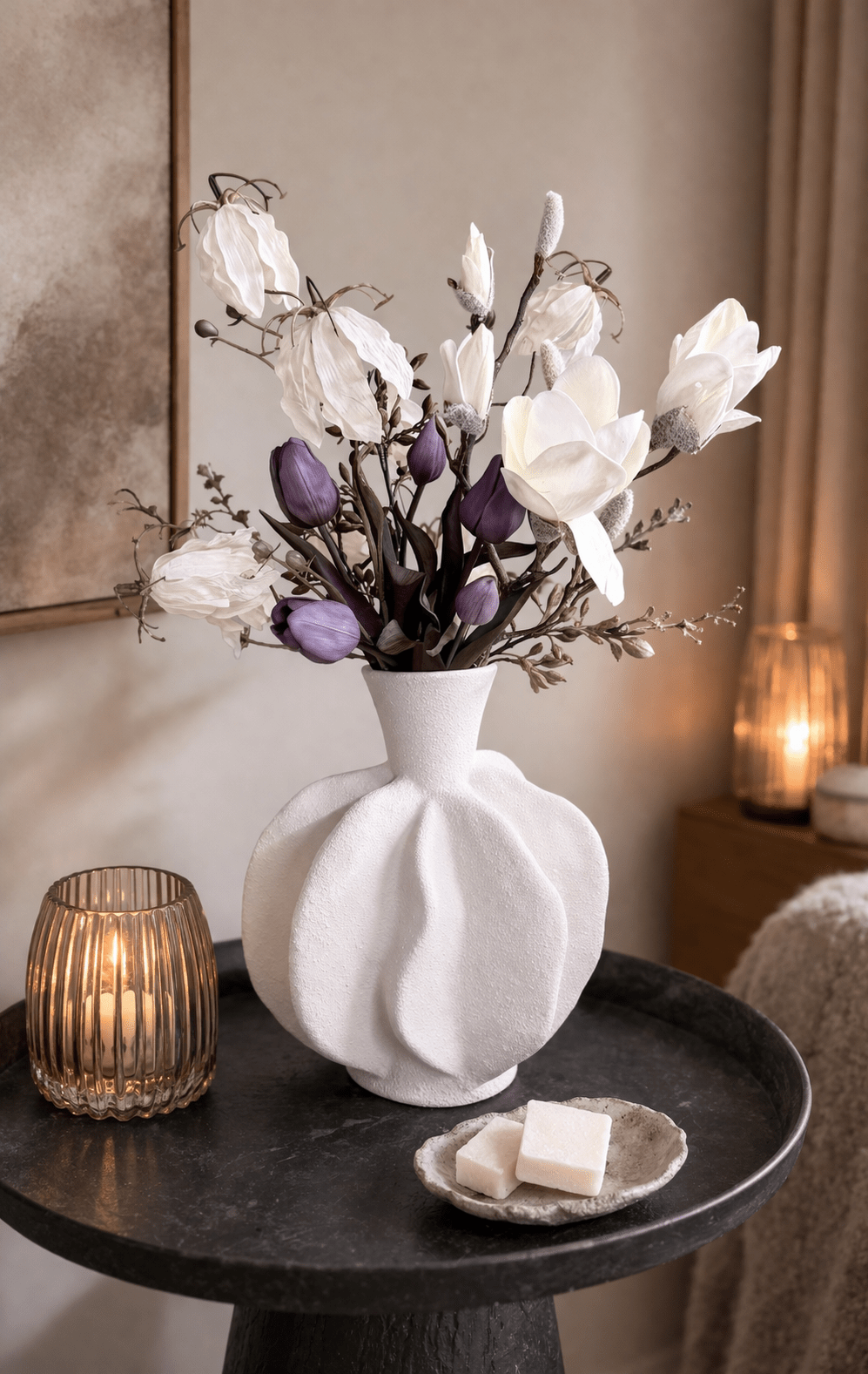 Keramische vaas ‘Tess’ - DYNA WOONDECORATIE