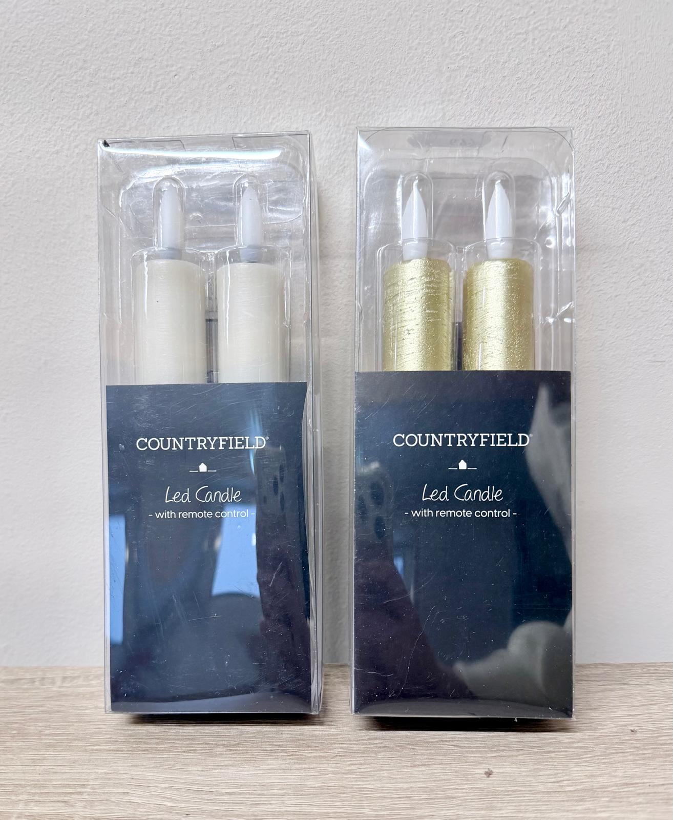 LED kaarsen Countryfield - DYNA WOONDECORATIE