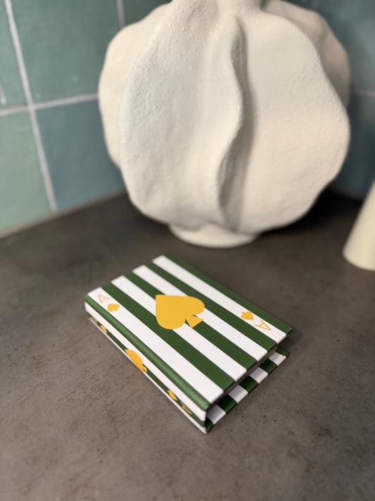 Opbergboek koffietafel Ace of Spades 13,5x9,5cm - DYNA WOONDECORATIE