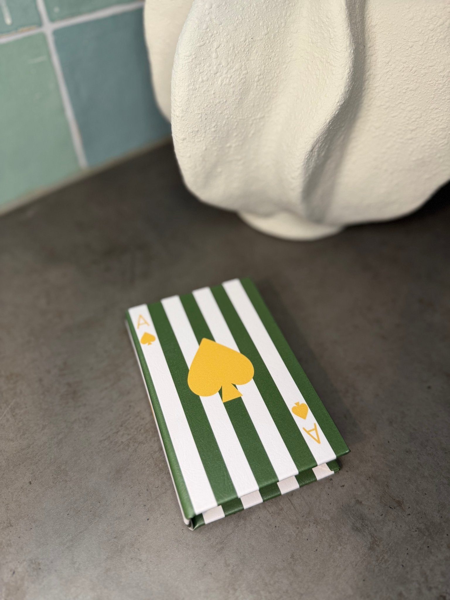 Opbergboek koffietafel Ace of Spades 13,5x9,5cm - DYNA WOONDECORATIE