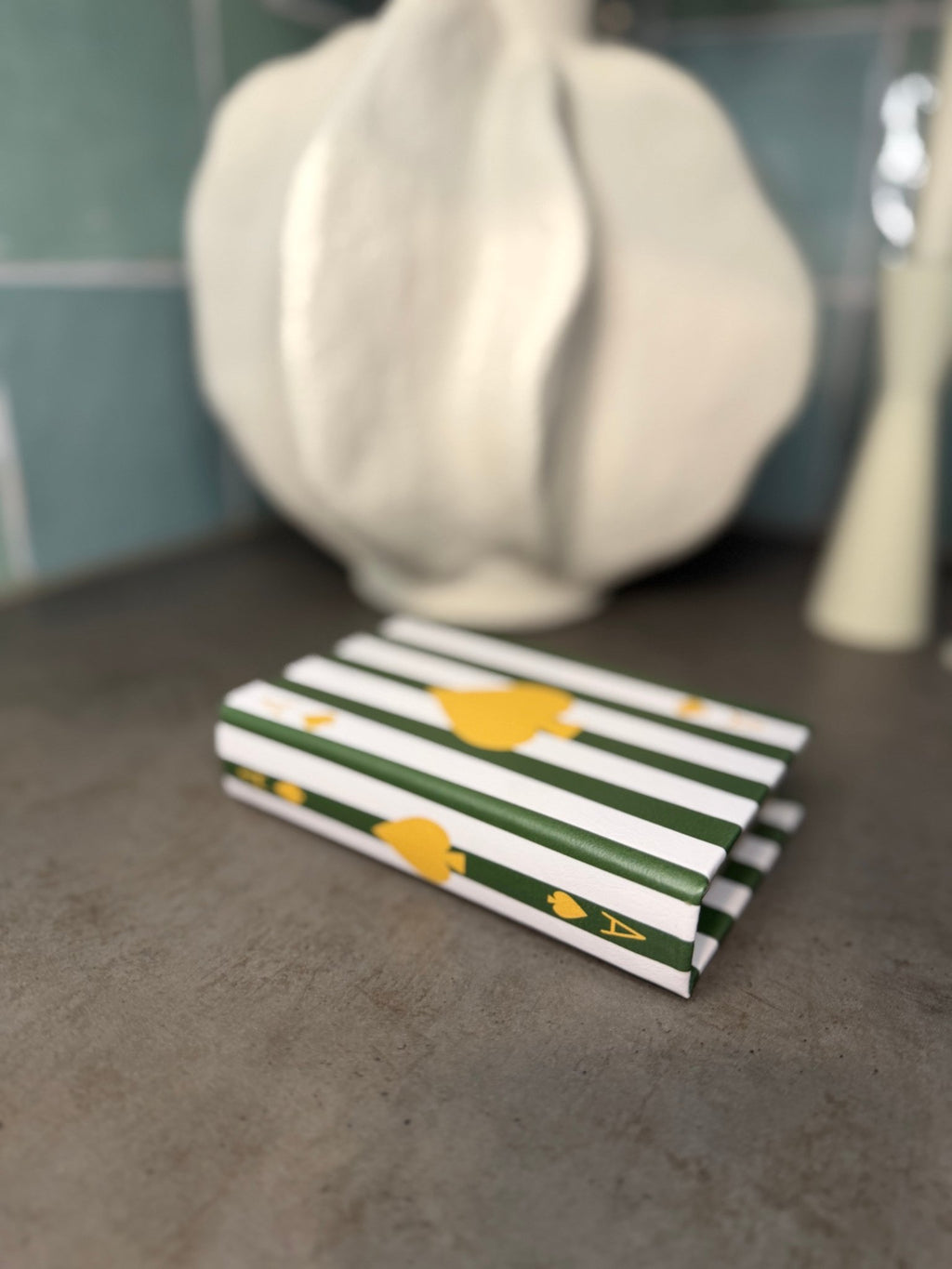 Opbergboek koffietafel Ace of Spades 13,5x9,5cm - DYNA WOONDECORATIE