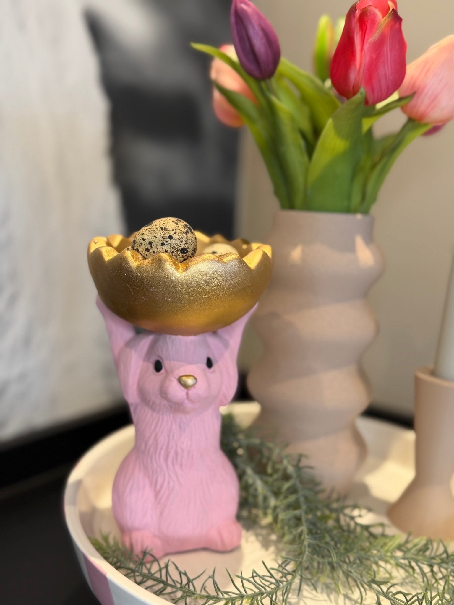 Paashaas houder (meerdere kleuren) - DYNA WOONDECORATIE