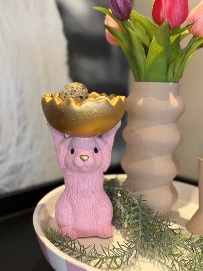 Paashaas houder (meerdere kleuren) - DYNA WOONDECORATIE