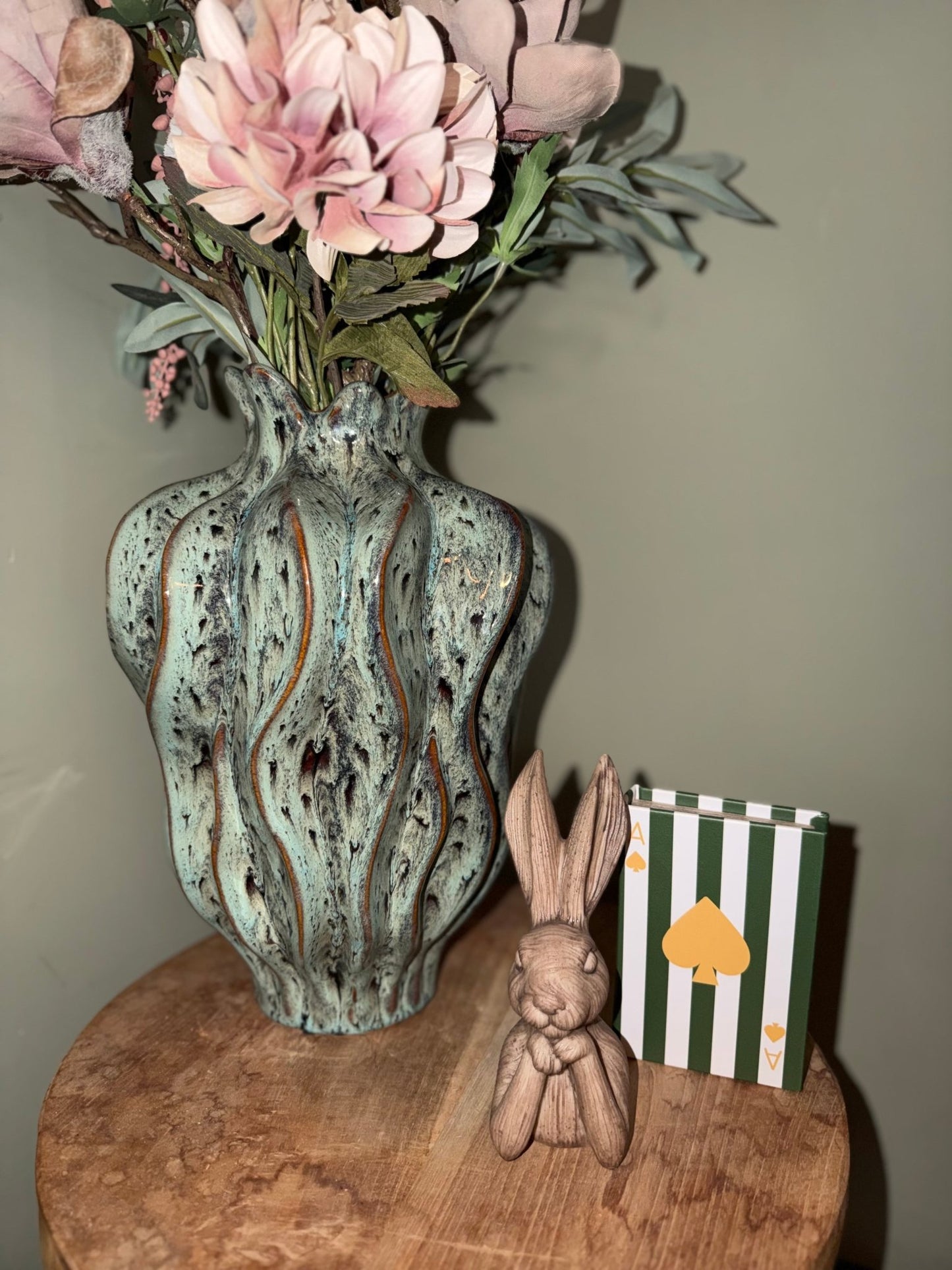 Paashaas hout/naturel - DYNA WOONDECORATIE