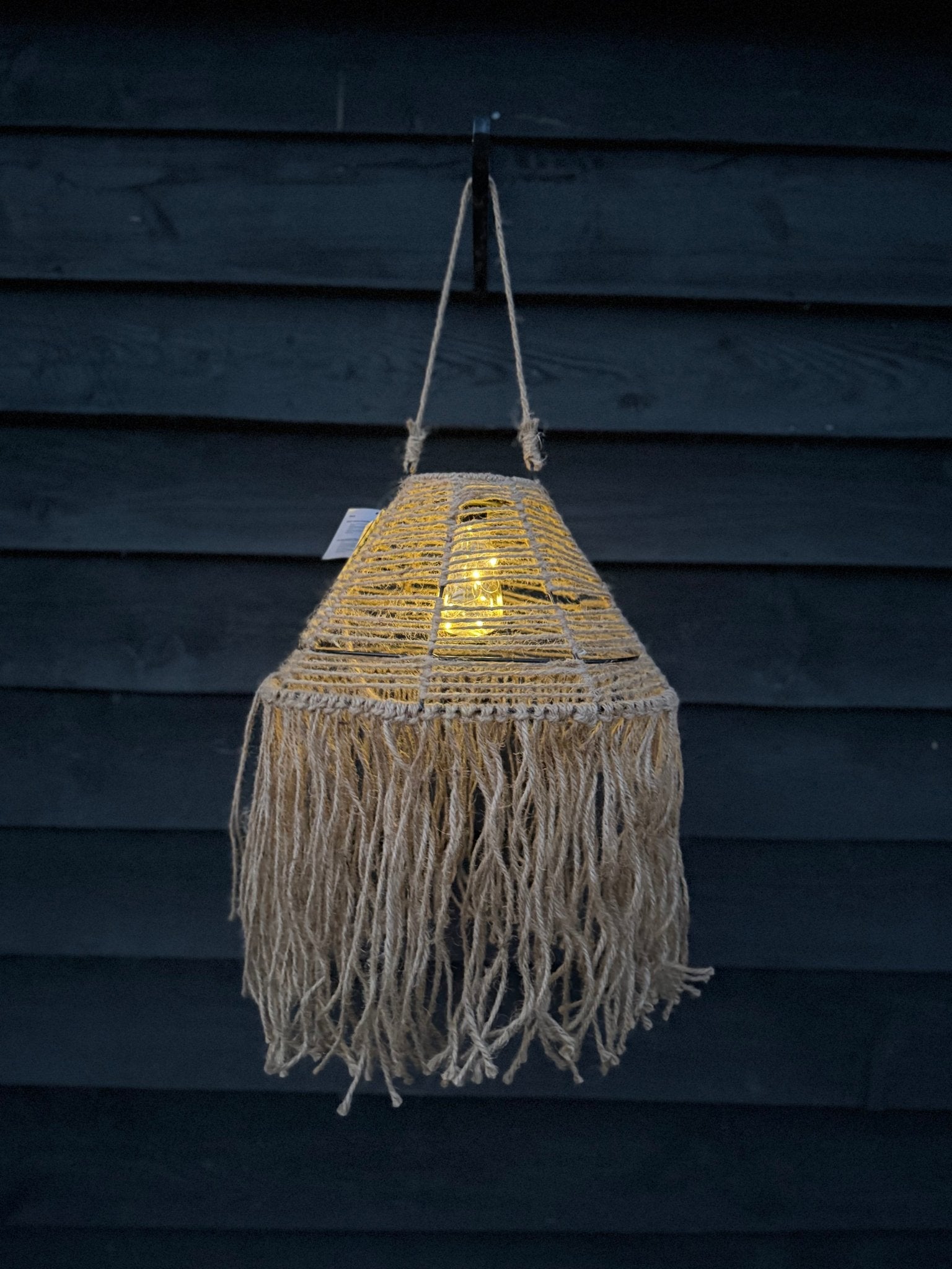 Solar hanglamp op zonne - energie - DYNA WOONDECORATIE