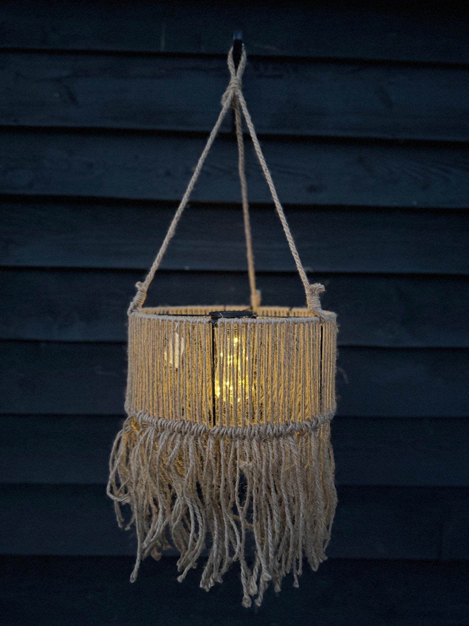 Solar hanglamp op zonne - energie - DYNA WOONDECORATIE