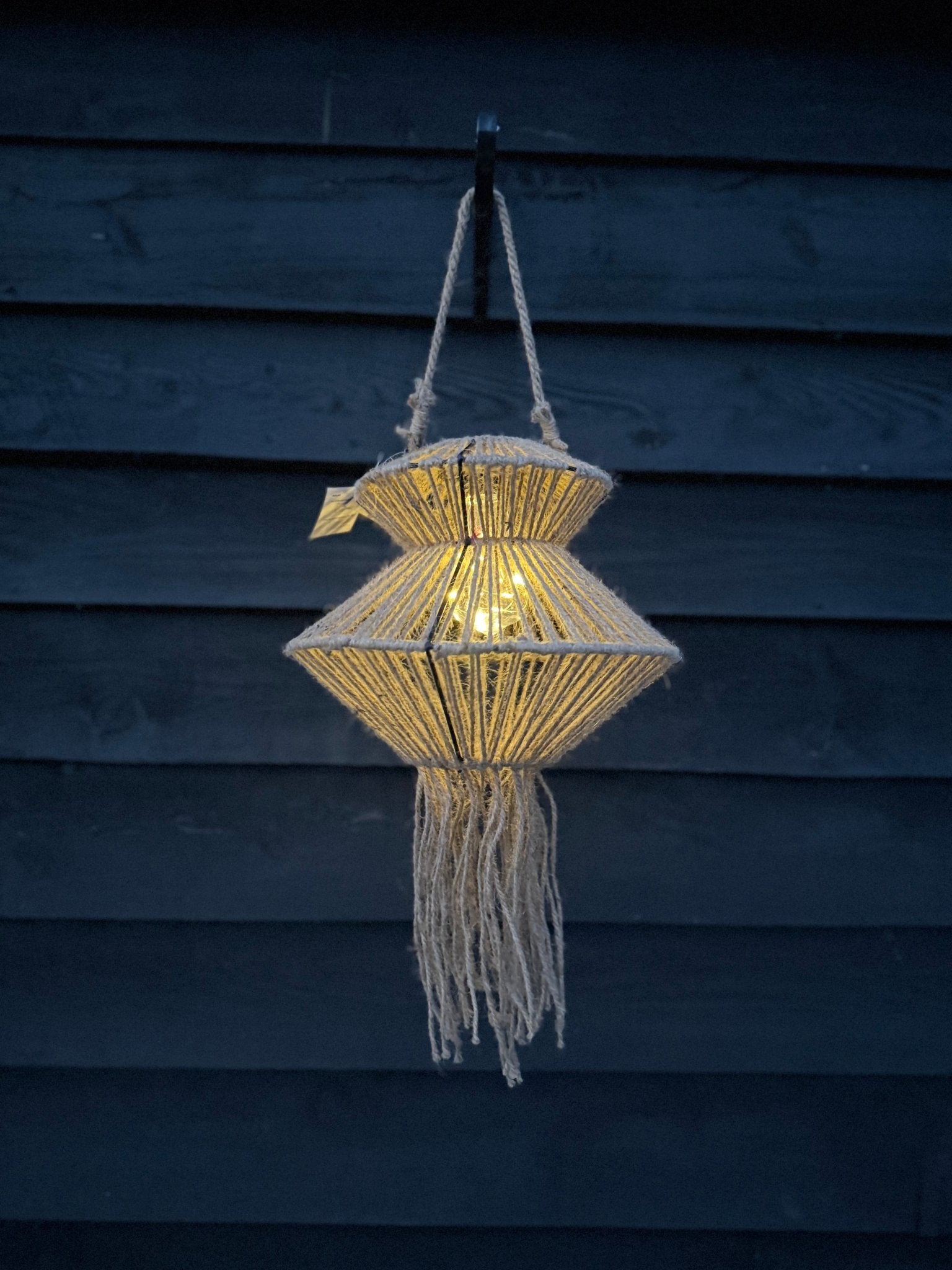 Solar hanglamp op zonne - energie - DYNA WOONDECORATIE